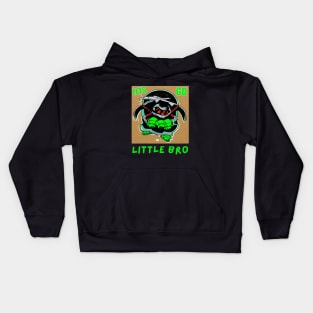 Let's Go Little Bro Kids Hoodie